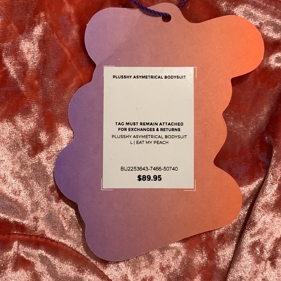 NWT Yitty Plusshy Asymetrical Bodysuit large - Picture 5 of 10